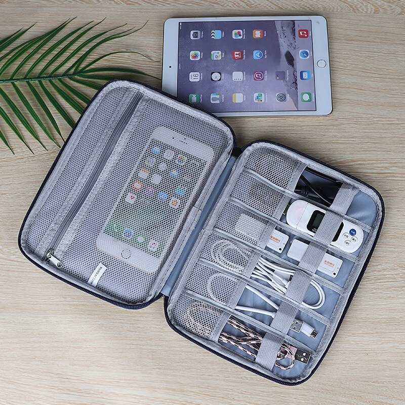 Reise Kabel Organizer Tasche Digital Speicher Tasche Kasten Wasserdichte Elektronische Zubehör Beutel Gerät USB Kopfhörer Energie Bank fallen