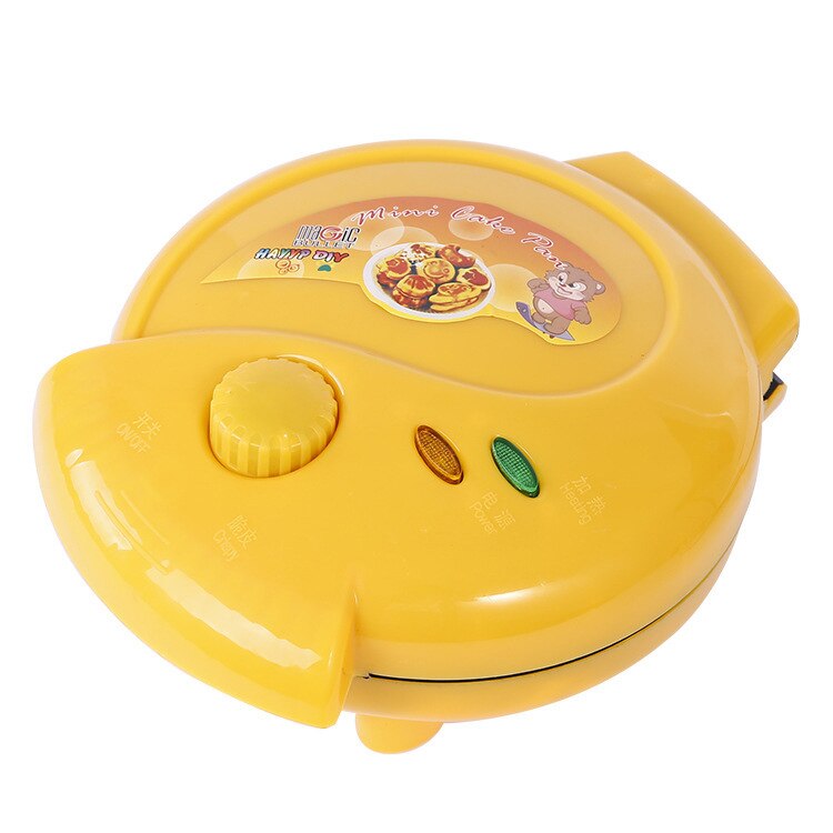 1000W Diy Donut Machine Cake Machine Party Dessert Bakken Pan Elektrische Bakpan Non-stick Dubbelzijdig verwarming 220V Cartoon