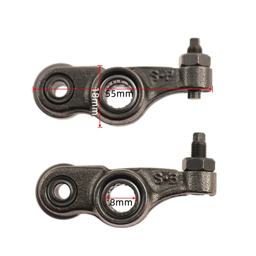 Motorcycle engine parts valve rocker arm silent rocker arm with ball bearing for Bajaj BM150 Discover 150 Cylinder parts