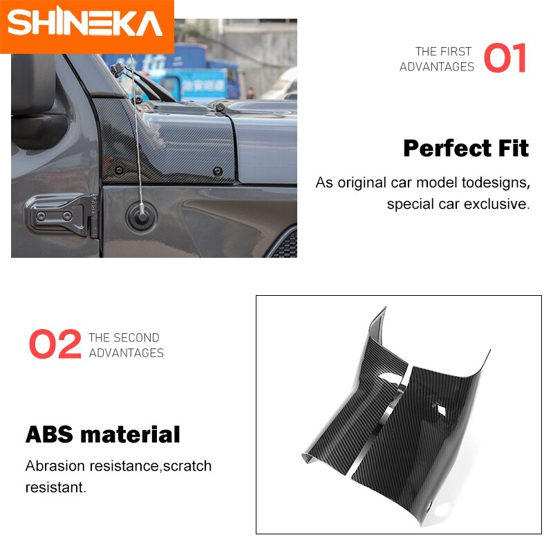 jokormo 2 Pack Car Roof Gutter, Anti-Scratch Wear-resistant Eco