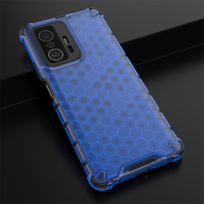 Wstrząsoodporne przezroczyste etui robić Xiaomi 11T plaster miodu Armor Obudowa robić Xiaomi 11T Obudowa robić Xiaomi 11T 12X 12 11 Lite 5G ne 10T zawodowiec