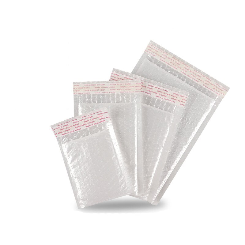 50 Stuks Van Verschillende Specificaties Witte Zak Schuim Envelop Foam Folie Kantoor Verpakking Envelop Vochtwerende Trillingen Tas