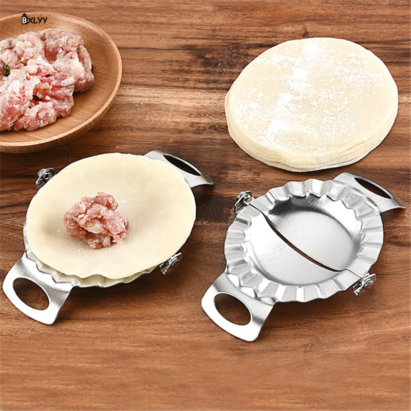 Rvs Dumpling Pie Gereedschap Keuken Accessoires Gadgets Bakken & Gebak Gereedschappen Knoedel Mallen Voor Keuken Bakken Dish.8z