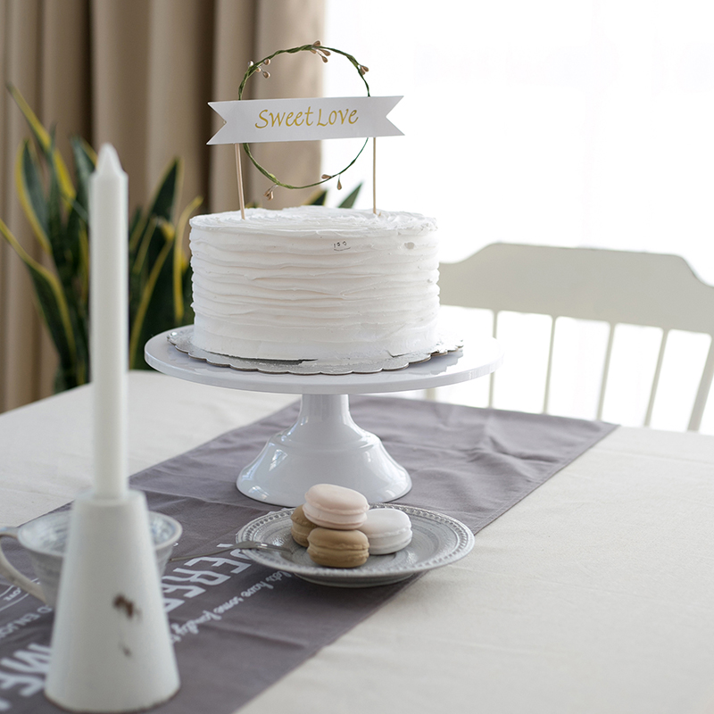 Grand Baker Cake Stand 12 Inch White Wedding Cake Tools Fondant Bakvormen Cake Decorating Supplies Dessert Tafel Pops