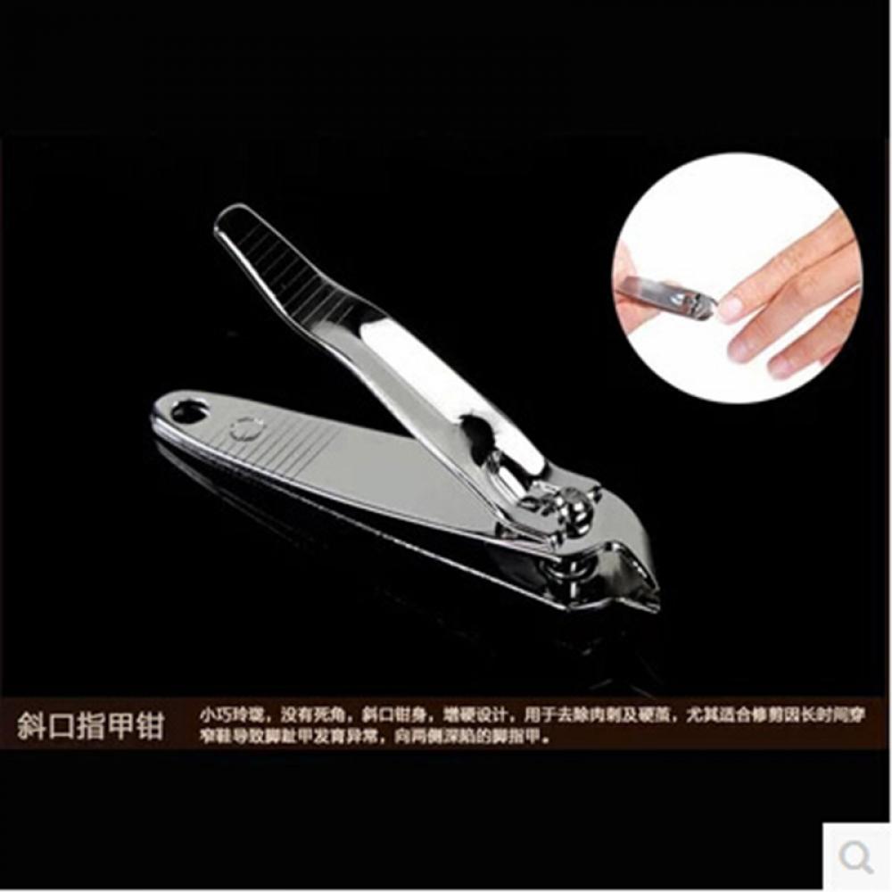 Nowy gorący 1 PC srebrny ręcznie skos krawędzi paznokcie u rąk maszynka robić strzyżenia, Pedicure, manicure, trymer nóż narzędzie wysokiej jakości akcesoria robić paznokci