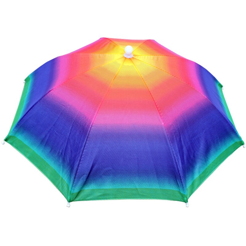 Armee Grün Tragbare Regen Regenschirm Hütte Faltbare draussen Pesca Sonne Schatten Wasserdicht Camping Angeln Headwear Deckel Strand Kopf Hüte: Farbe Bar
