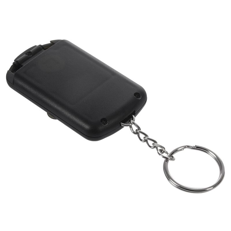 Gray Plastic Casing 8 Digits Electronic Mini Calculator w Keychain