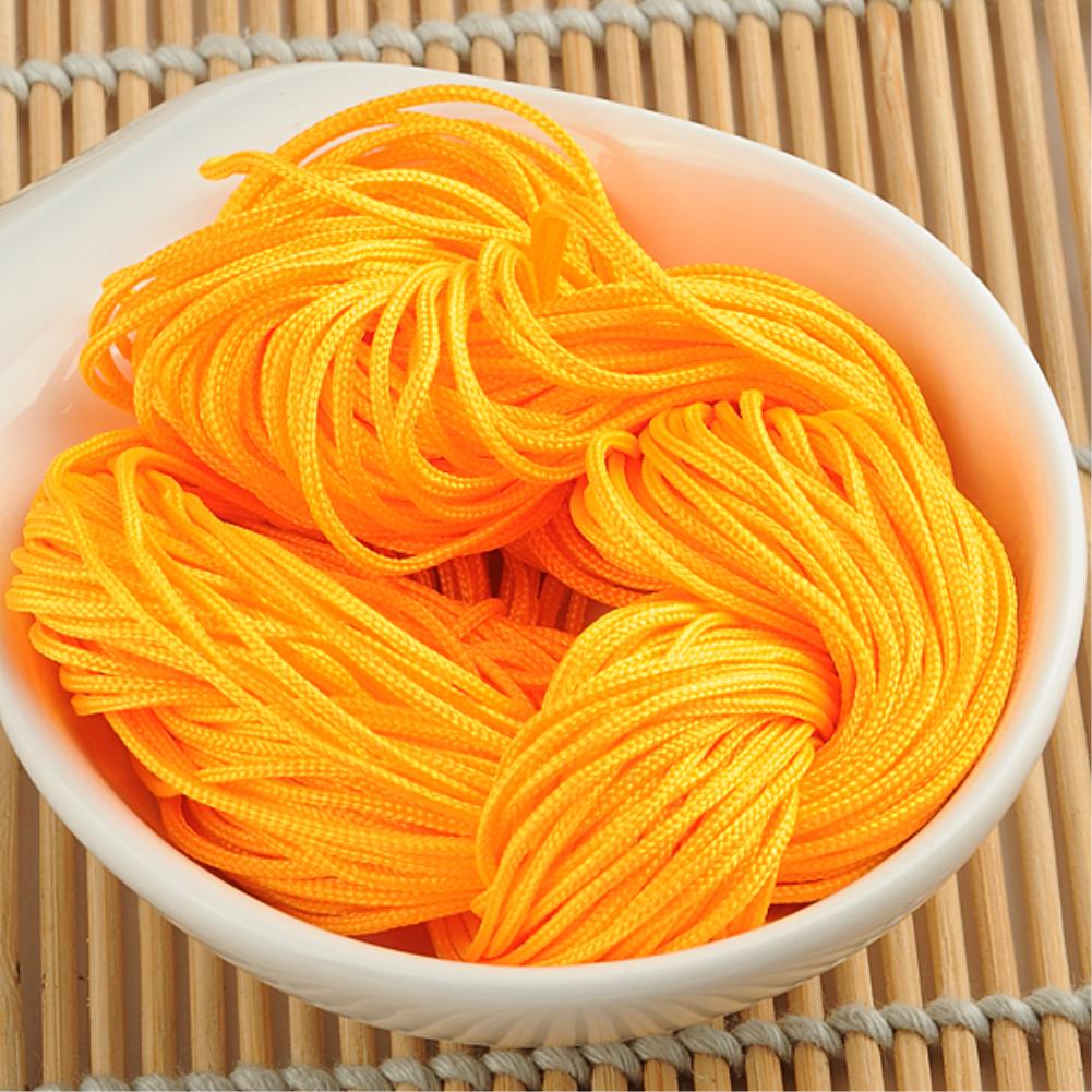 WITUSE-Bracelet en rotin, Excellent accessoire, cordon en Nylon 22m 1mm, nœud chinois, macramé, promotionnelle: 17