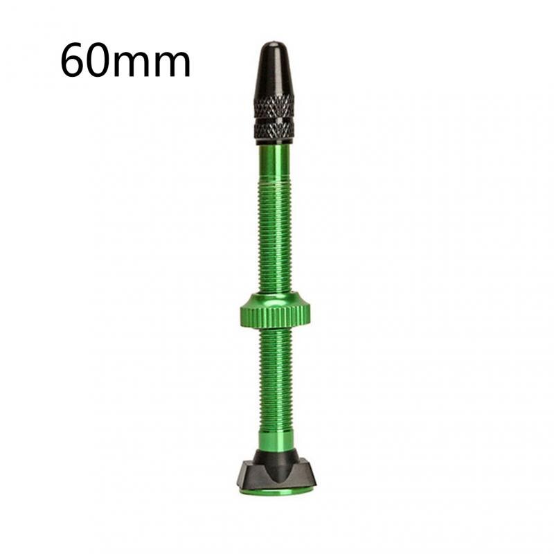 Aluminum Alloy 40/60 Mm Tubeless French Valve Mountain Bike Vacuum Nozzle Vacuum Extension Nozzle Accessory Bike Part: 04