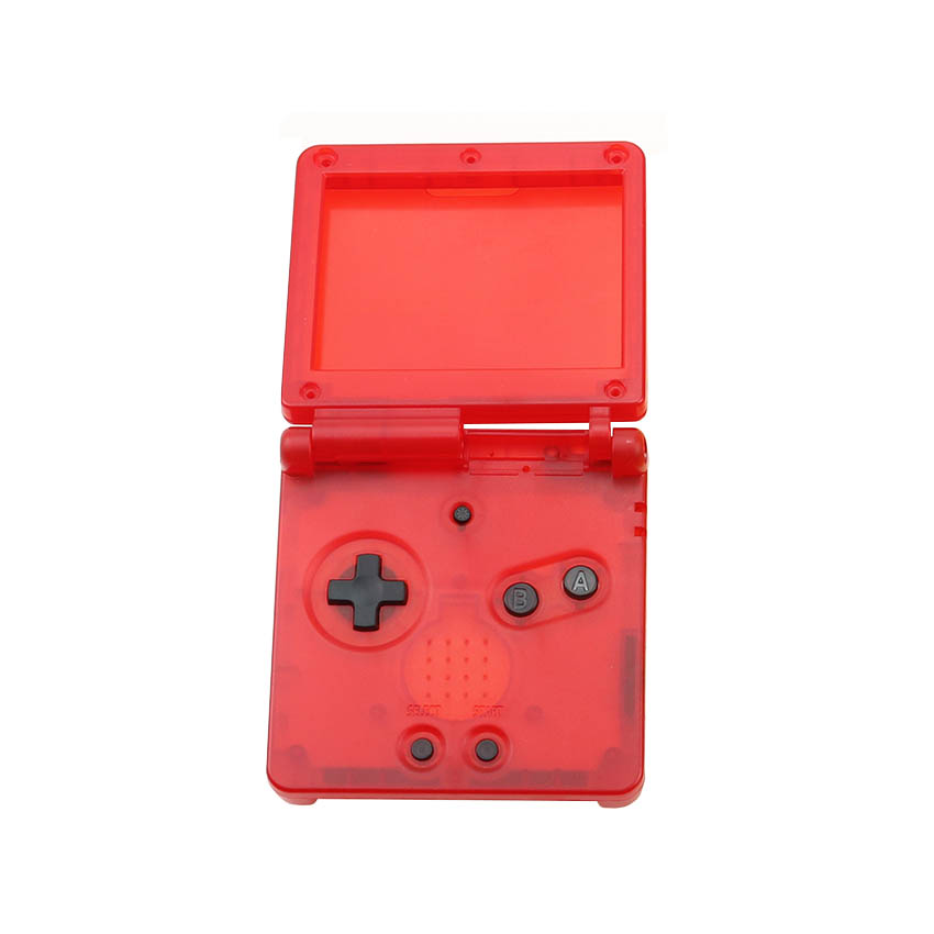 Cool clair pour GBA SP boîtier de remplacement coque pour Game Boy Advance SP: BLEU CIEL