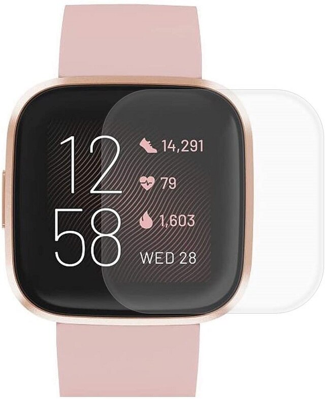 For Fitbit Versa 2 HD film tempered film matte film For Fitbit Versa 2 explosion-proof ultra-thin transparent screen protector: HD 1PC