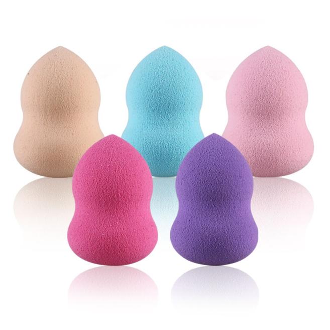 5 Pcs Beauty Gourd Sponge Makeup Blender Foundation Puff Multi Shape Sponges Puff Cosmetic Tools