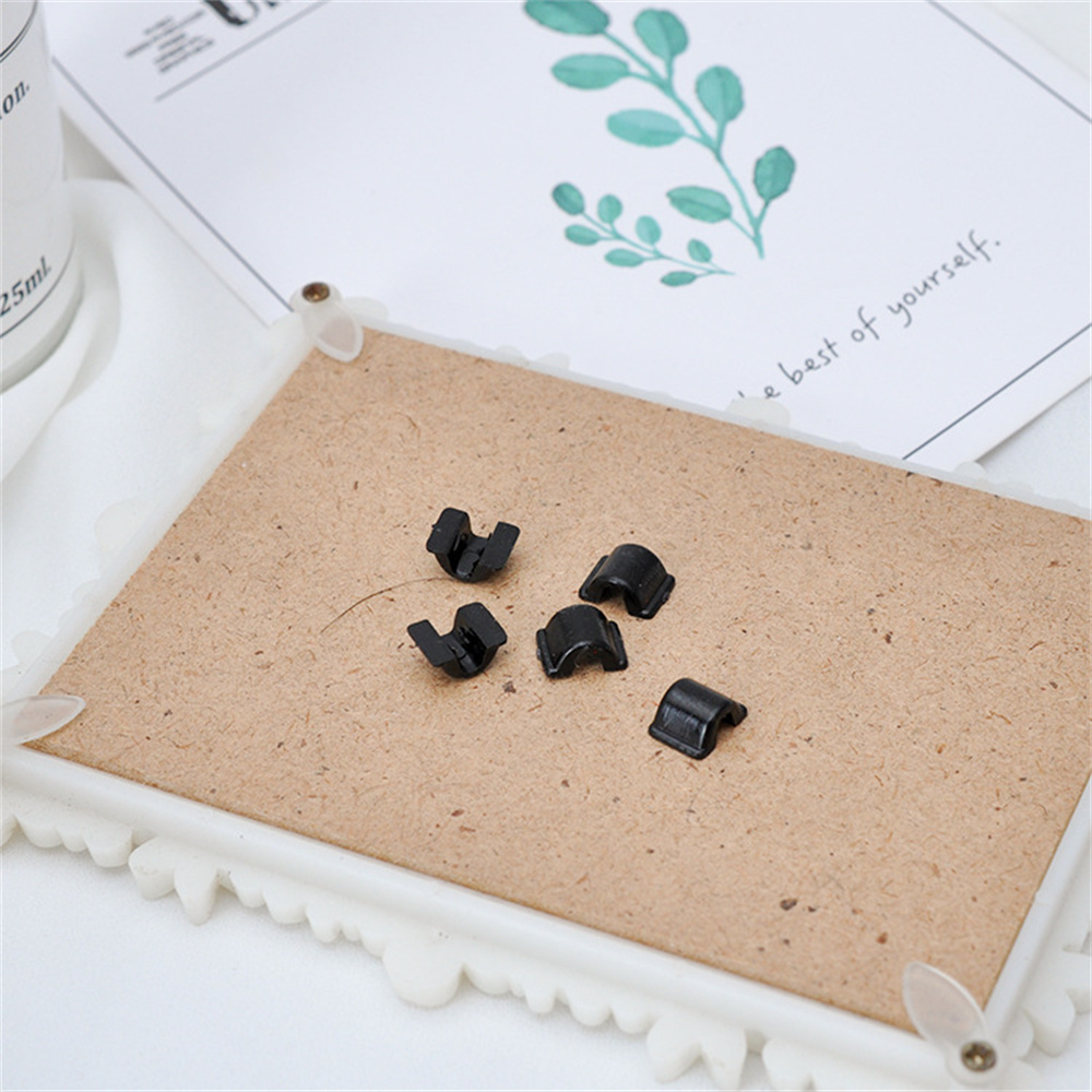 100 stks C-vormige Haar Ring Gesp Band Basis Connector Voor DIY Rubber Elastische Scrunchies Sieraden Maken Benodigdheden Accessoires Onderdelen: Zilver