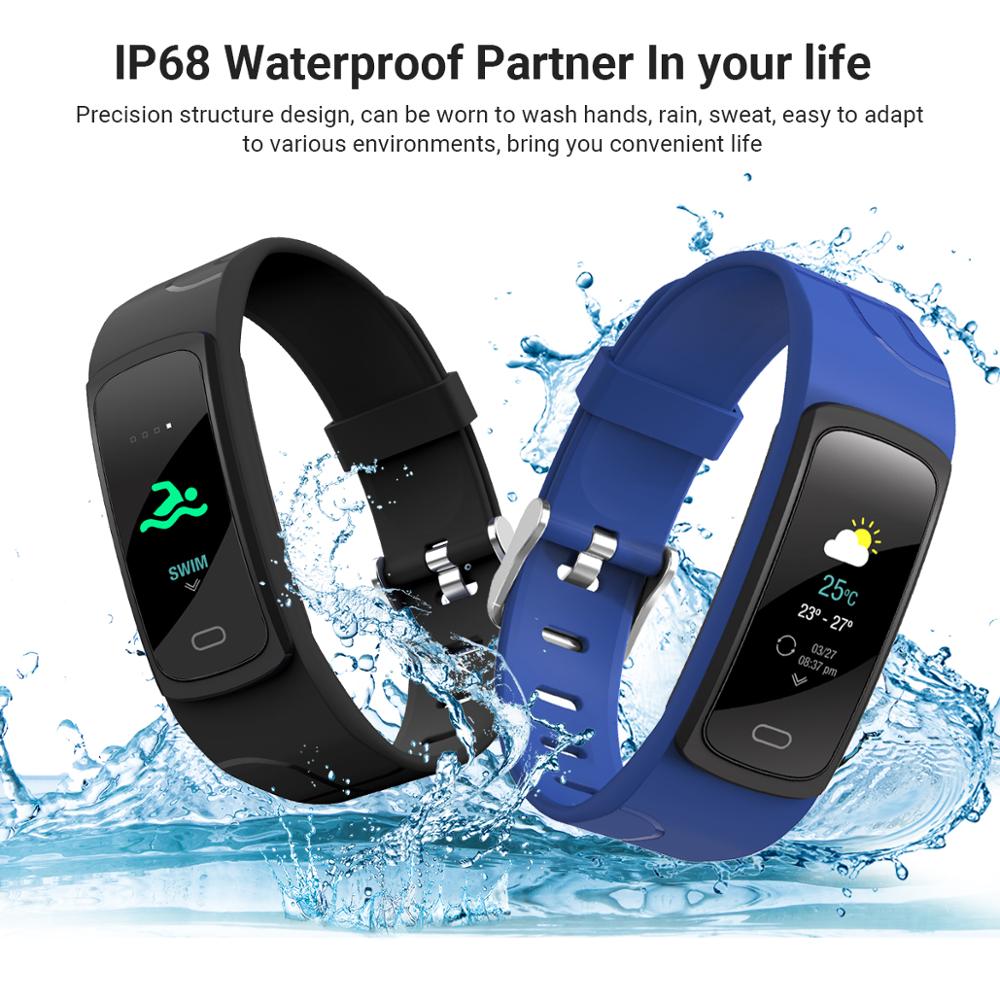 Smawatch B3C Smart Band Fitness Tracker Hartslag Bluetooth Smart Polsbandjes Sport Smart Armband
