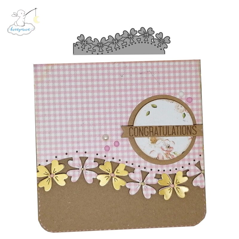 Four-leaf clover Stencil Metal Cutting Dies For Scrapbooking Practice Hands-on DIY Album Card Handmade Tools