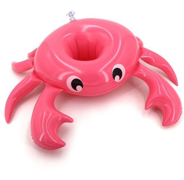 Mini Drijvende Bekerhouder Zwembad Zwemmen Ring Water Speelgoed Party Drank Boten Baby Zwembad Speelgoed Opblaasbare Drink Houders Swimring C: 9