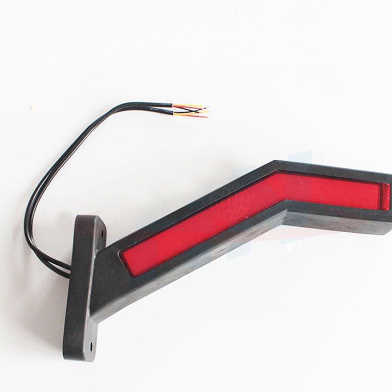 2Pcs Trailer LED Side Marker Light Truck LED Trailer Waist Light 12-24 V