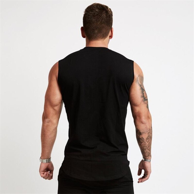 Fitnesscentre træning ærmeløs skjorte tank top mænd bodybuilding tøj fitness herre sportstøj veste muskel mænd tank tops