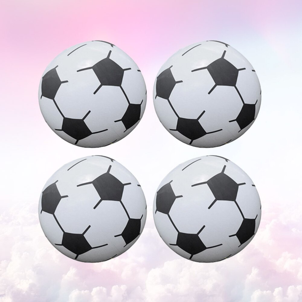4 pezzi giocattolo per bambini creativo alla moda moda bambini palloni da spiaggia giocattoli giocattoli da calcio gonfiabili palline gonfiabili per bambini