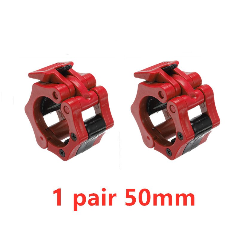 28mm 30mm 50mm Barbell Kragen Schloss Dumbell Clips Clamp gewichtheben Bar Gym Dumbell Clamp Frühling Clips gewicht Hebe Lock: Burgund