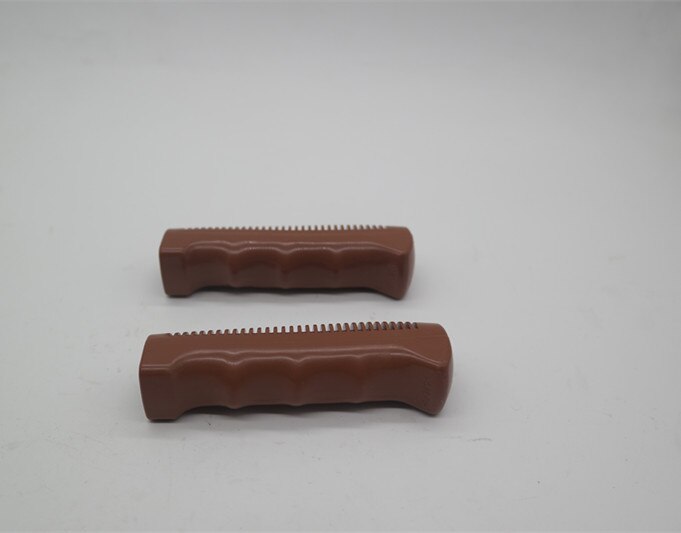 Original ogk grepp  ag 019k 020k 019 020 retro vintage cykelhandtag bekväma gamla modeller som fäller halkfritt gummi: Brun 020