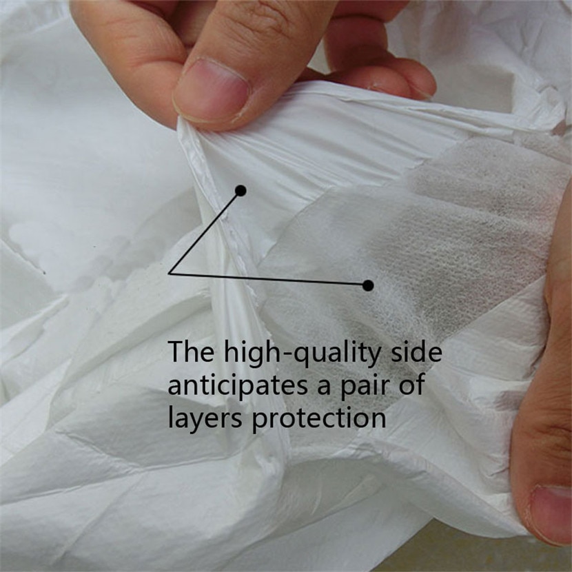 Disposable Protection Gown Dust Spray Suit Siamese Non-woven Dust-proof Anti Splash Clothing Safely Protection Clothes