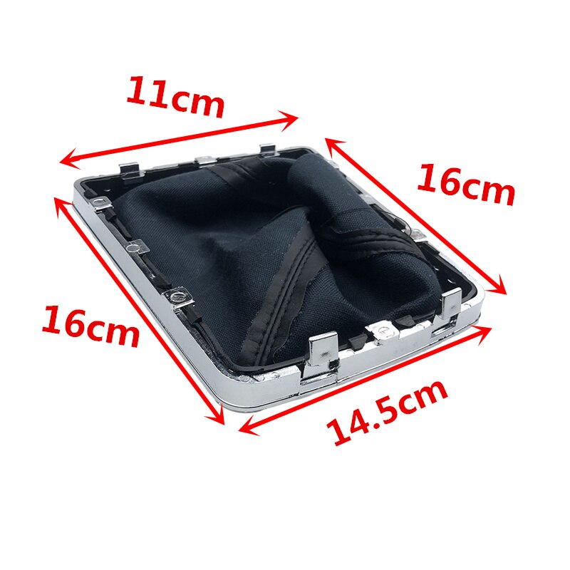 For Opel ASTRA H Gear Shift Knob Gaiter Boot Cover Case Lever Shifter Handbrake Parking Hand Brake Boot Car Styling Accessories