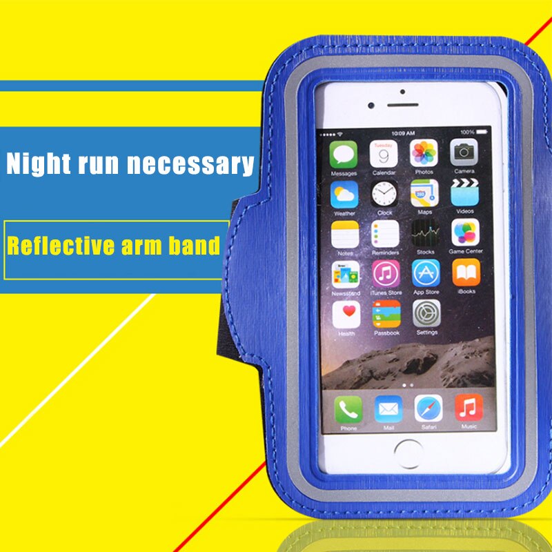 Universal 6.5" Mobile Phone Sweatproof Waterproof Jogging Running Arm Band Holder Case for iPhone4 5S SE 6 6S 7Plus for samsung