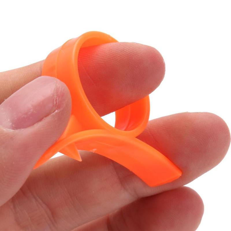 3 uds. De utensilios de cocina creativos pelador de naranja y mandarina, accesorios para el dedo