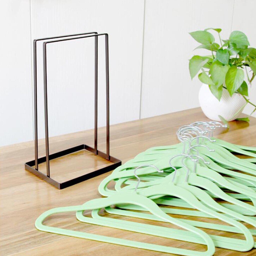 Mini support d'organisation de vêtements en métal | Support de rangement robuste en fer, support de caddie pour placard et chambre, meuble de séchage pour salles de blanchisserie