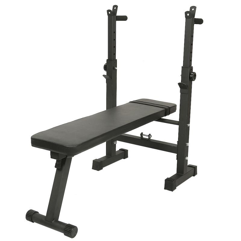 Weight Bench Adjustable Folding Weight Bench Hyperextension 2 In 1 Anti-argento Household Barbell Fitness Equipment HWC