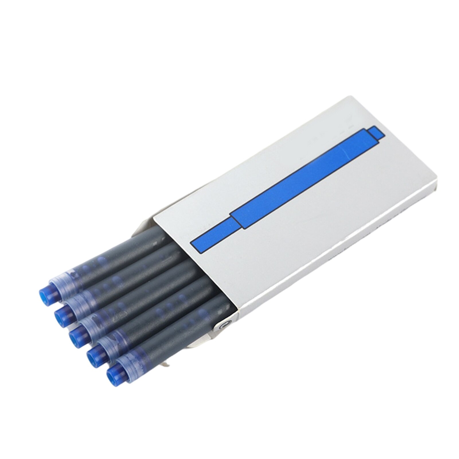 Colorful Disposable Fountain Pen Ink Compatible with All Standard Fountain Pens 5PCS for Calligraphy Writing NIN668