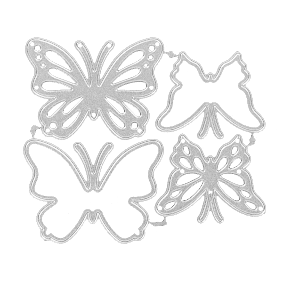 Troqueles de corte de mariposa, combinación de plantillas, plantilla de troqueles de rompecabezas en relieve: Default Title