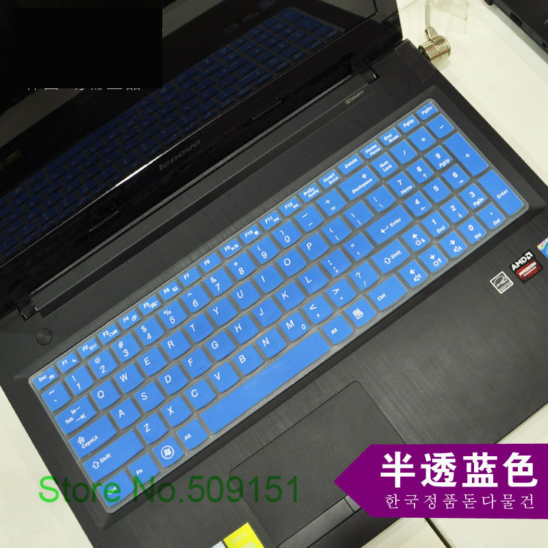 Silikontastaturdeksel for lenovo 15.6 tommer  y50-70 g50-80 z500 b590 g510 g580 y510p y50 g50 y570 z580 z560 b580 v580