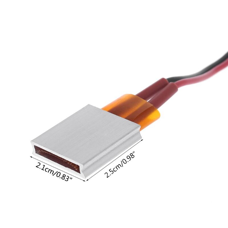 Placa calefactora eléctrica PTC de cerámica de 220V, placa de calor de temperatura constante