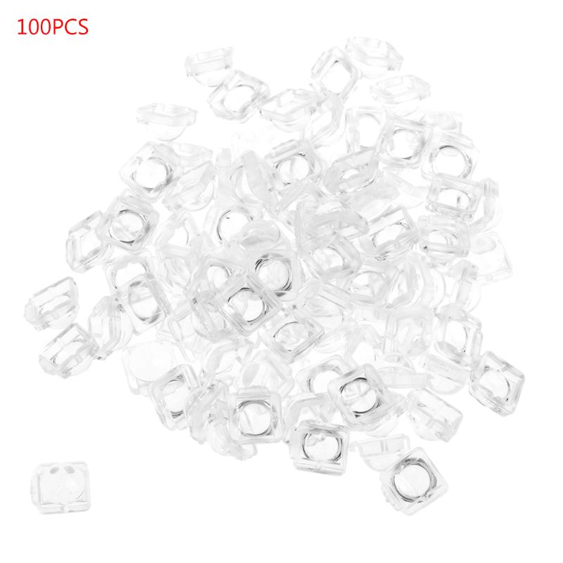 100 Stuks Lens Voor 5050 Led WS2812 APA102 WS2811 SK6812 30 60 140 Graden Hoek Lens: 60 degree