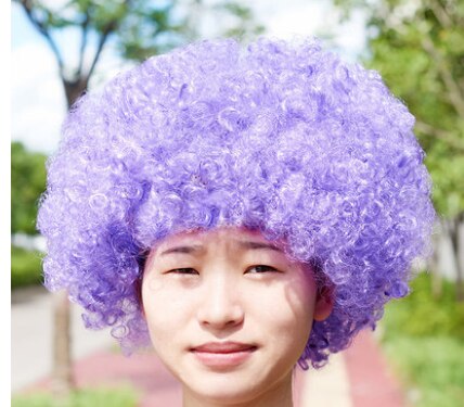 halloween hair carnival hairs crazy hairs: Purple 