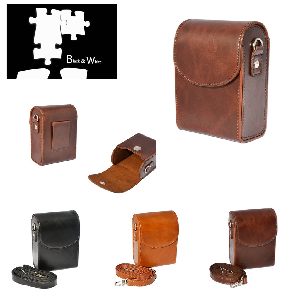 Camera tas Lederen tas voor Panasonic Lumix LX10 LX15 TZ96 TZ95 TZ90 TZ80 TZ70 TZ60 TZ50 TZ40 TZ30 TZ20 TZ10 ZS70 ZS50 ZS30 ZS20