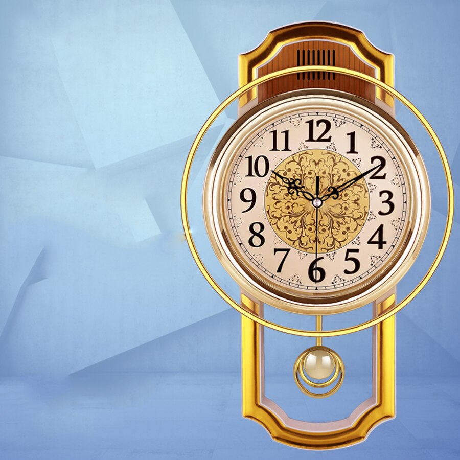 Vintage vægur mute pendul ur shabby chic reloj pared grande ure væg hjem indretning