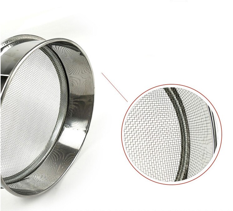 Pottery Tools Stainless Steel Sieve Filter for Ceramic Clay Polymer Scraping Modelling Crafts Glaze Pigment Mud Filter