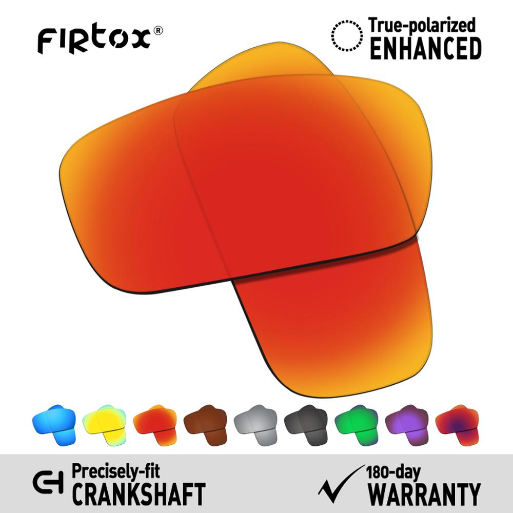 Firtox Wahre UV400 Polarisierte Linsen Ersatz für-Oakley Kurbelwelle OO9239 Sonnenbrille (Compatiable Objektiv Nur)-Mehrere Farben