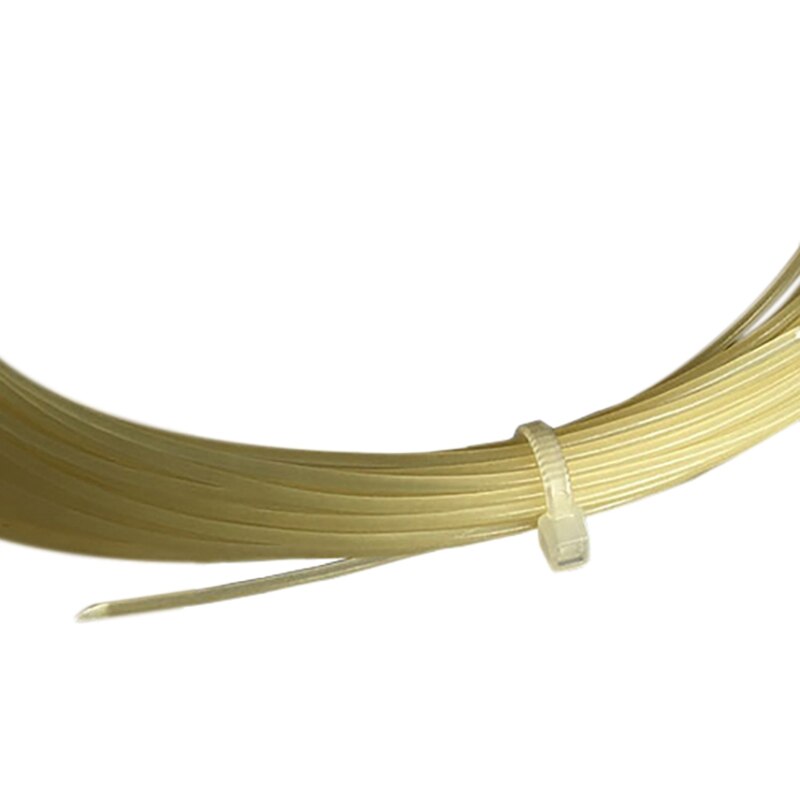 1Pc 12M Synthetic Gut Tennis Racket String Goede Elastische Tennis String Zacht Gevoel Nylon Gut 1.30Mm