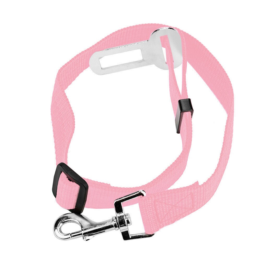 Universele Praktische Hond Kat Pet Veiligheid Verstelbare Autogordel Harness Leash Reizen Clip Strap Lood Autogordel