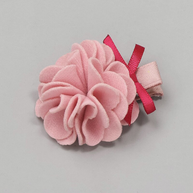 Haar Clip Für Baby Mädchen Stifte BöGen Blume Kopfschmuck Für freundlicher freundlicher Kleinkind Mädchen Haar Clip Säuglings Summper Haar Zubehör: dunkel Grau