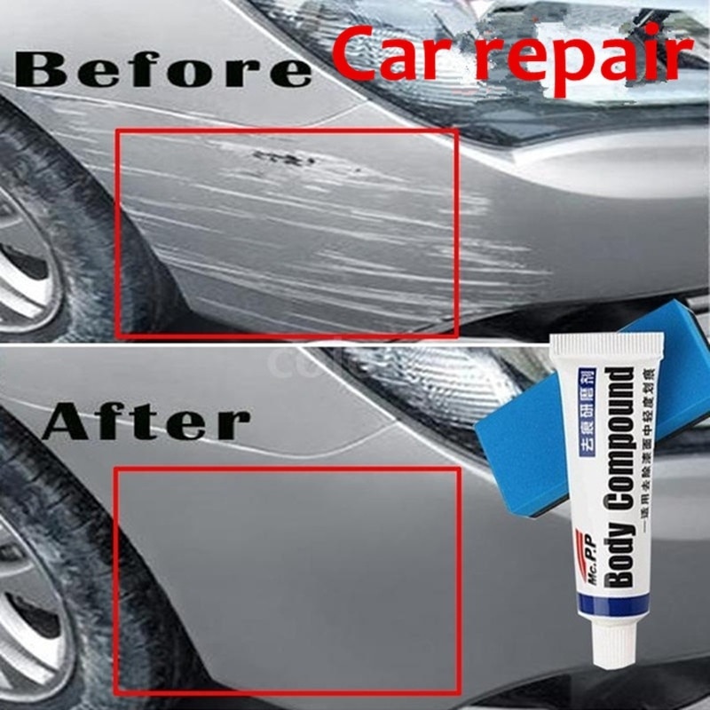 Bil styling fix it bil krop slibning sammensatte pasta sæt ridse maling pleje auto polering bil pasta polsk bil rengøring