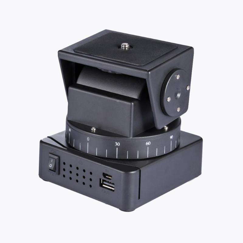 Zifon YT-260 Pan Tilt Hoofd Gemotoriseerde Rotatie Panoramisch Statiefkop Ptz Afstandsbediening Voor Camera Telefoon Professionele Fotografie