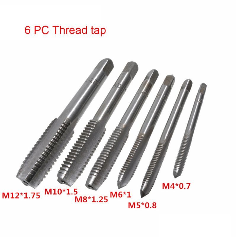 M4-M12 Screw Thread Tap Wrench Drill Bit Hand Tapping Tools Metric Plug Adjustable Machinist Tool