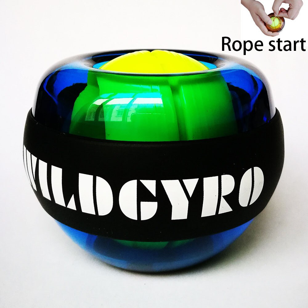 Giroscopio de bola de muñeca para gimnasio, ejercitador de agarre de mano, giroscopio de fuerza para Fitness, relajación muscular, 30 libras