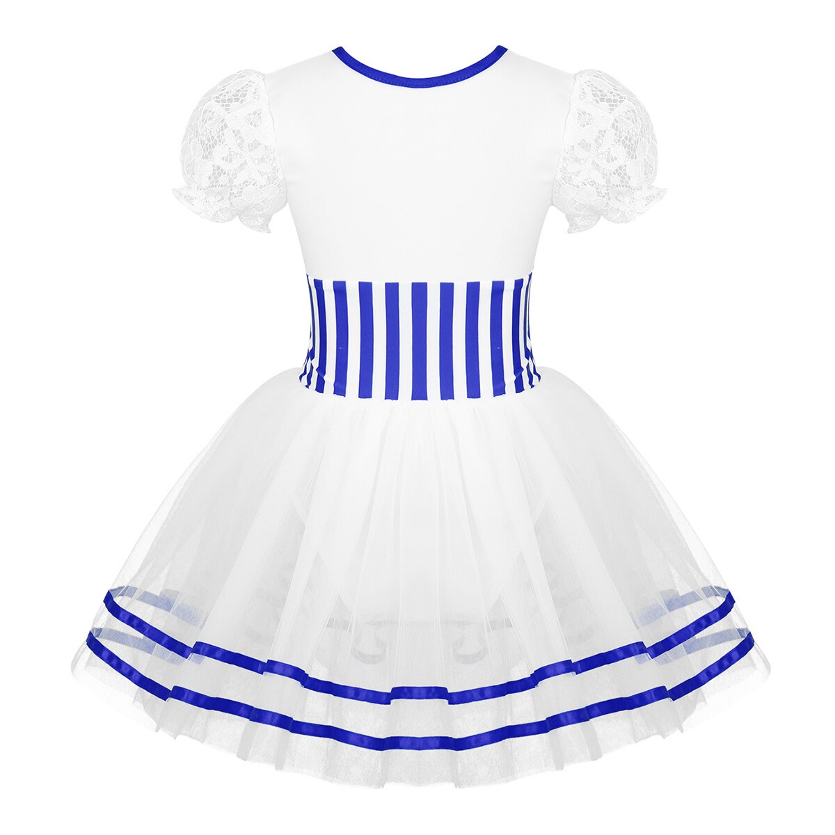 Ball Gown Scoop Short Sleeves Christmas Dresses for Girls