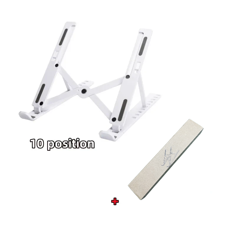 Opvouwbare laptopstandaard Koeling Notebookbeugel Verstelbare ergonomische laptopsteun Basishouder Laptop Tabletaccessoires Stands: Rood
